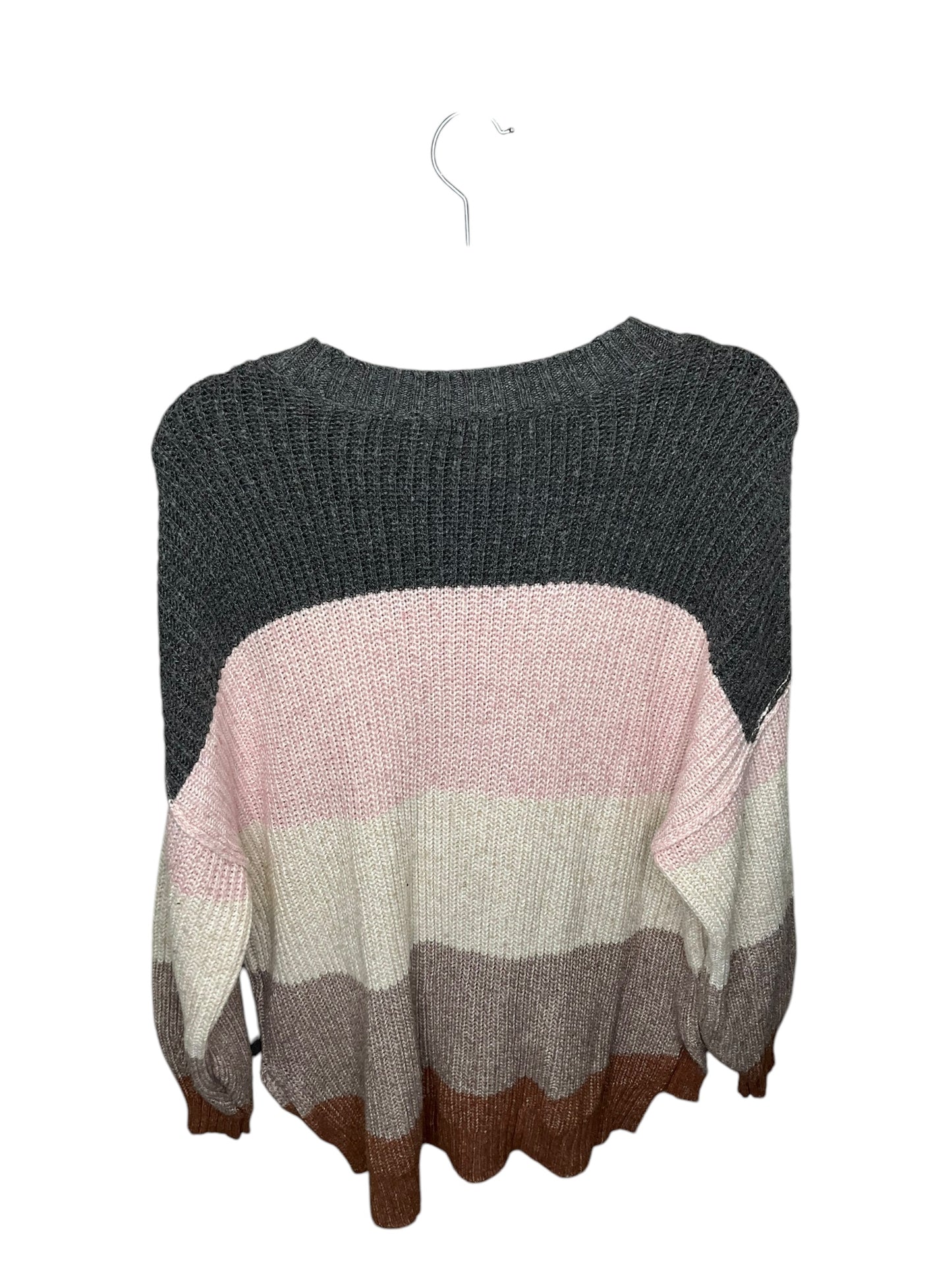 Sweater By American Eagle In Multi-colored, Size: M