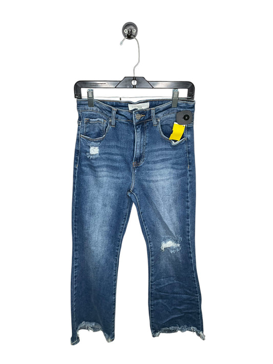 Jeans Flared By Risen In Blue Denim, Size: 4