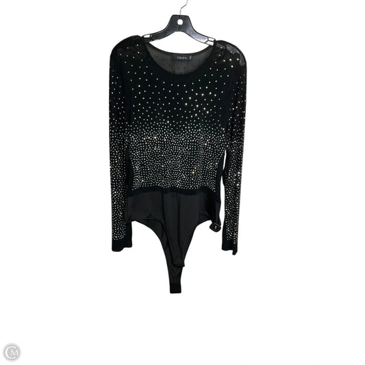 Bodysuit By Clothes Mentor In Black, Size: 2x