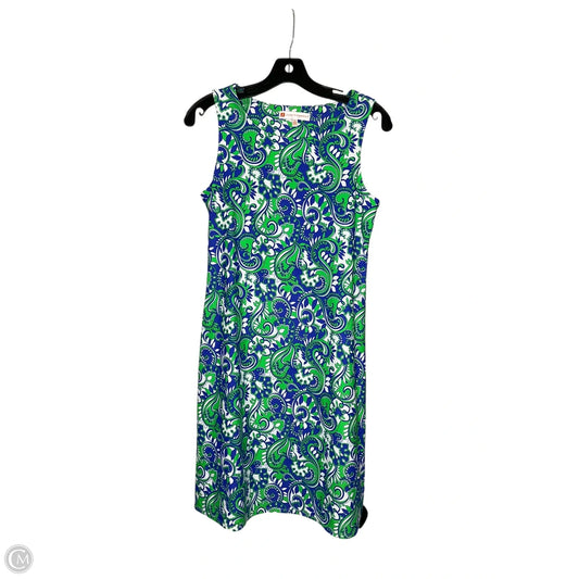 Dress Casual Short By Jude Connally In Blue & Green, Size: S