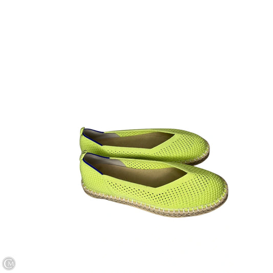 Shoes Flats By Rothys In Green, Size: 8.5