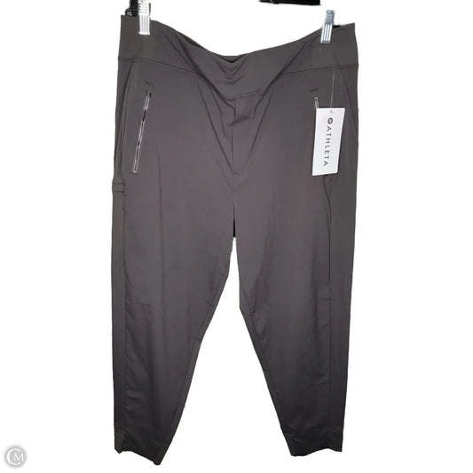 Athletic Pants By Athleta In Taupe, Size: 14
