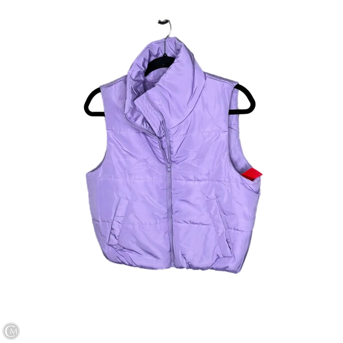 Vest Puffer & Quilted By Automet In Purple, Size: Xs