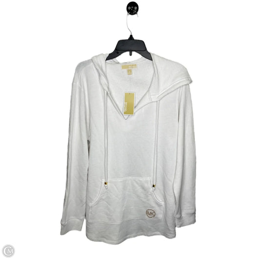 Top Long Sleeve Designer By Michael Kors Collection In White, Size: 1x