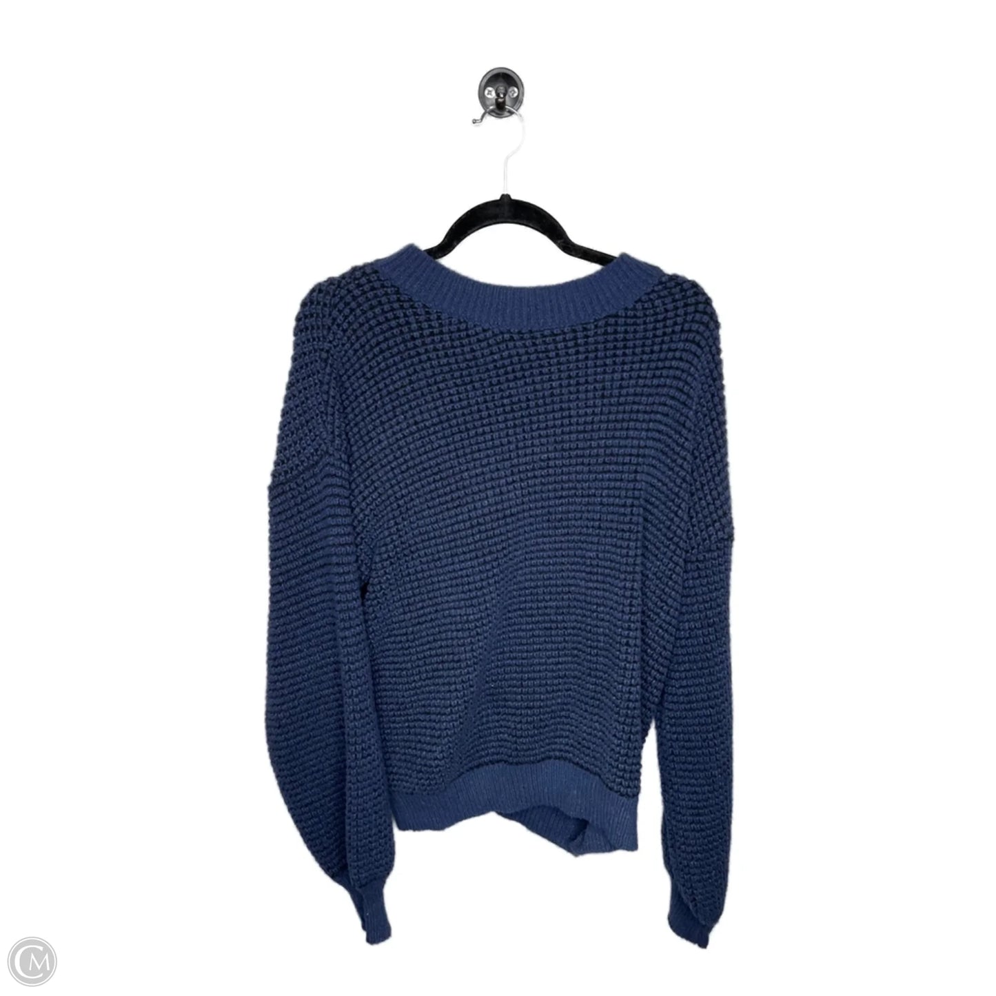 Sweater By Clothes Mentor In Black & Blue, Size: Xl
