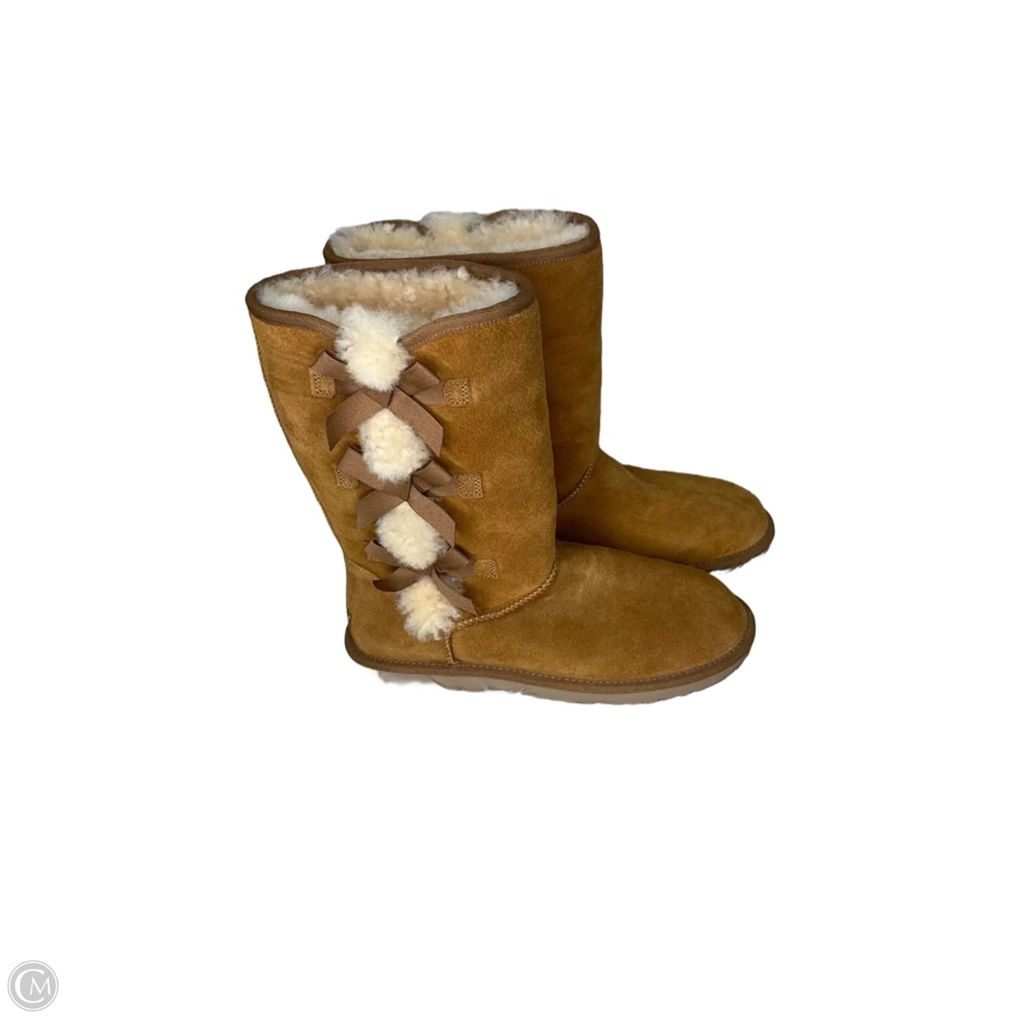 Boots Mid-calf Flats By Koolaburra By Ugg In Brown, Size: 9