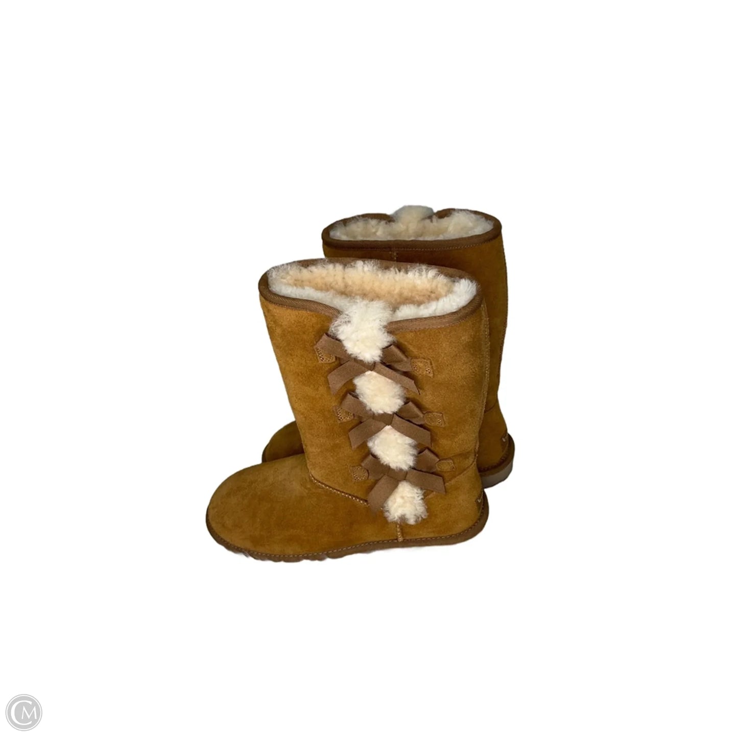 Boots Mid-calf Flats By Koolaburra By Ugg In Brown, Size: 9