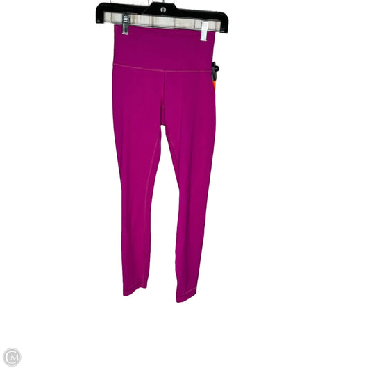 Athletic Leggings By Lululemon In Pink, Size: 4