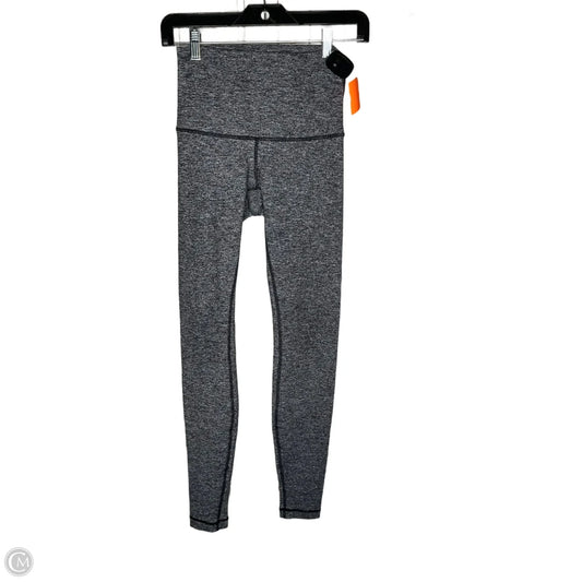 Athletic Leggings By Lululemon In Grey, Size: 4