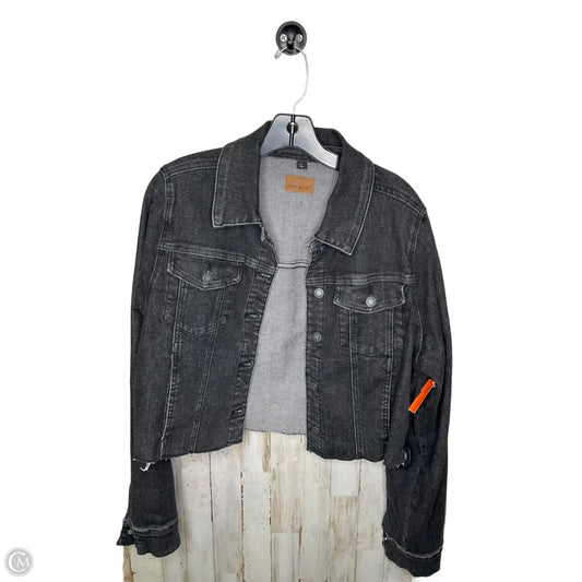 Jacket Denim By Judy Blue In Black, Size: L