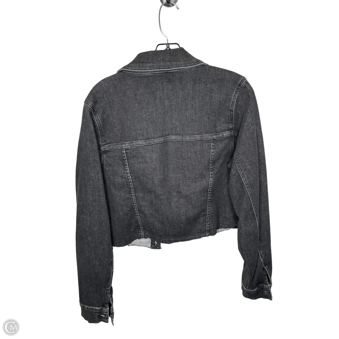 Jacket Denim By Judy Blue In Black, Size: L