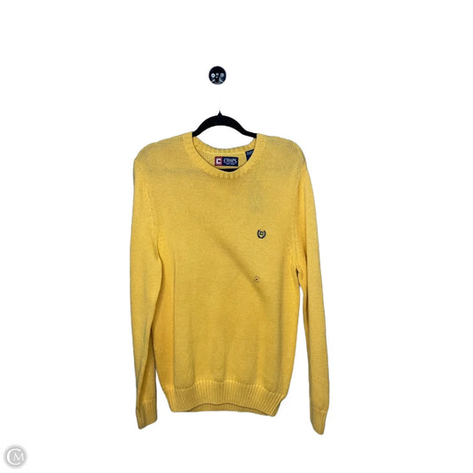 Sweater By Chaps In Yellow, Size: M
