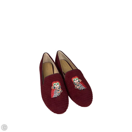 Shoes Flats By Talbots In Red, Size: 8