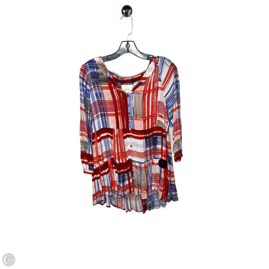 Top Long Sleeve By Maeve In Multi-colored, Size: Xs