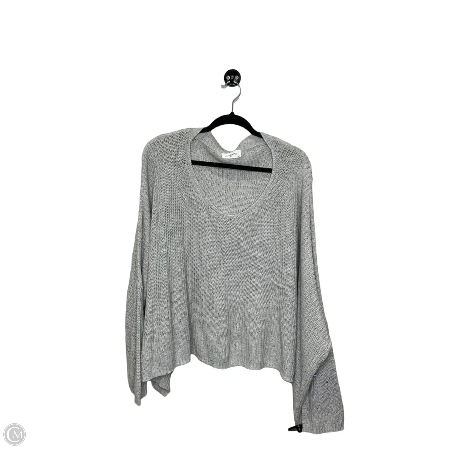 Sweater By Carly Jean In Grey, Size: S/M
