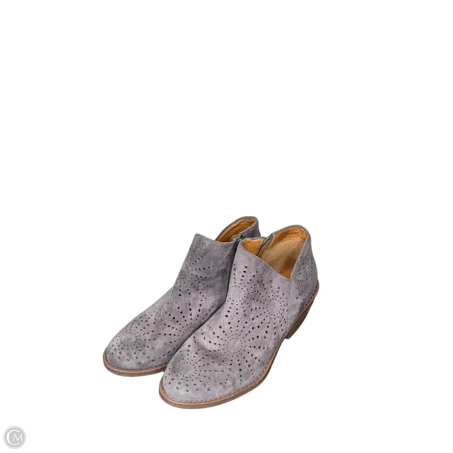 Boots Ankle Flats By Sofft In Grey, Size: 8