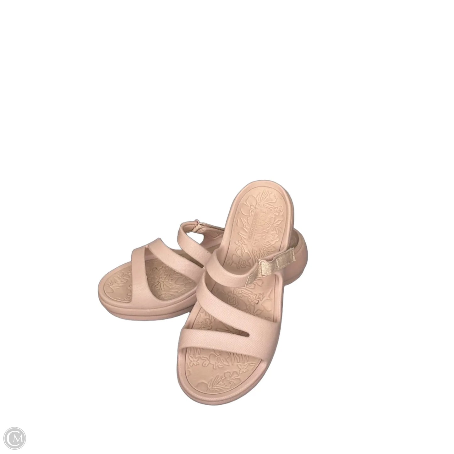 Sandals Flats By Skechers In Pink, Size: 8