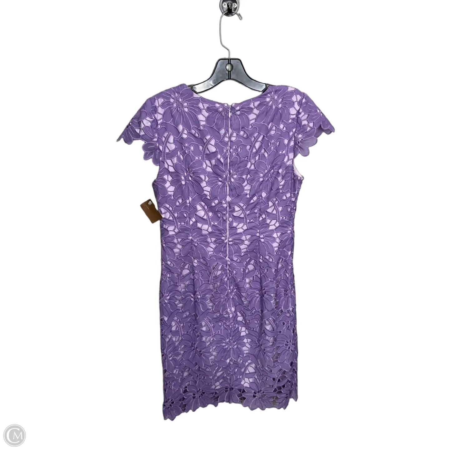 Dress Casual Midi By Badgley Mischka In Purple, Size: S