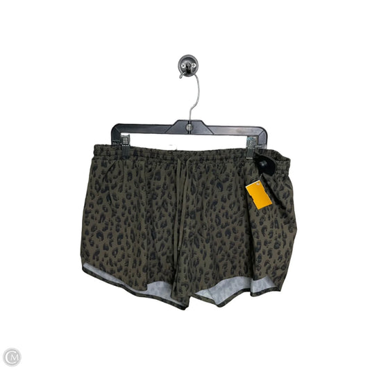 Athletic Shorts By Old Navy In Animal Print, Size: Xl