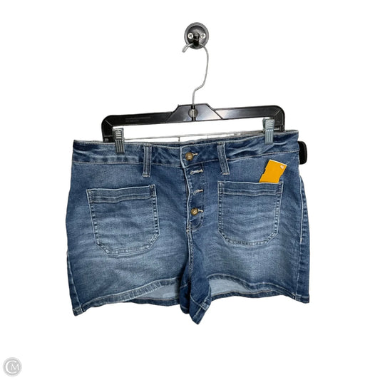 Shorts By Clothes Mentor In Blue Denim, Size: 14