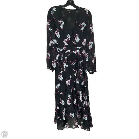 Dress Casual Maxi By Banana Republic In Black, Size: 0