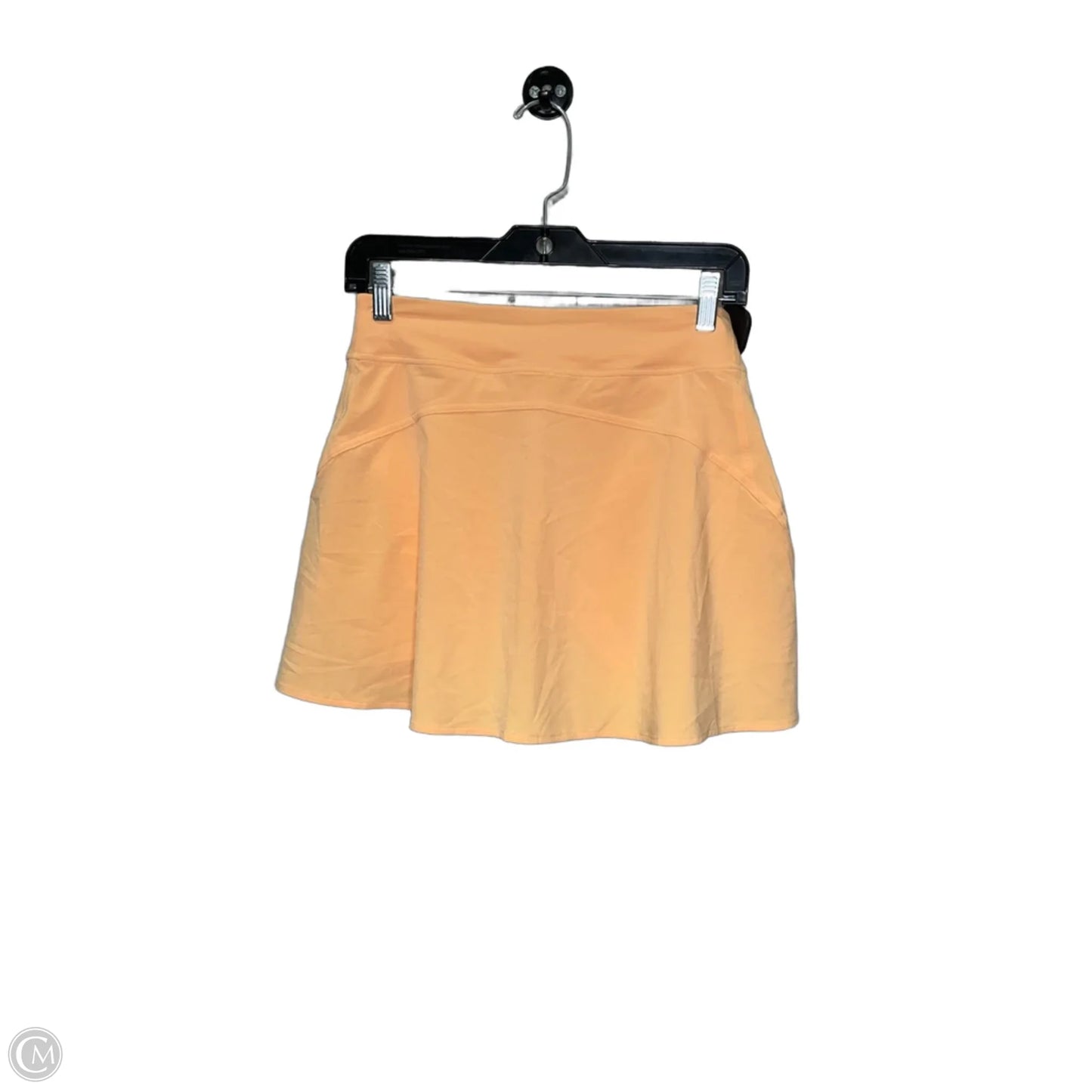 Athletic Skort By Lululemon In Orange, Size: 6