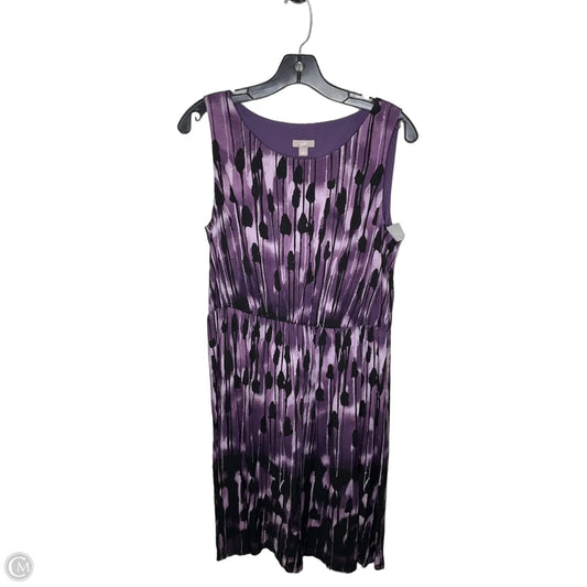Dress Casual Short By J. Jill In Purple, Size: M