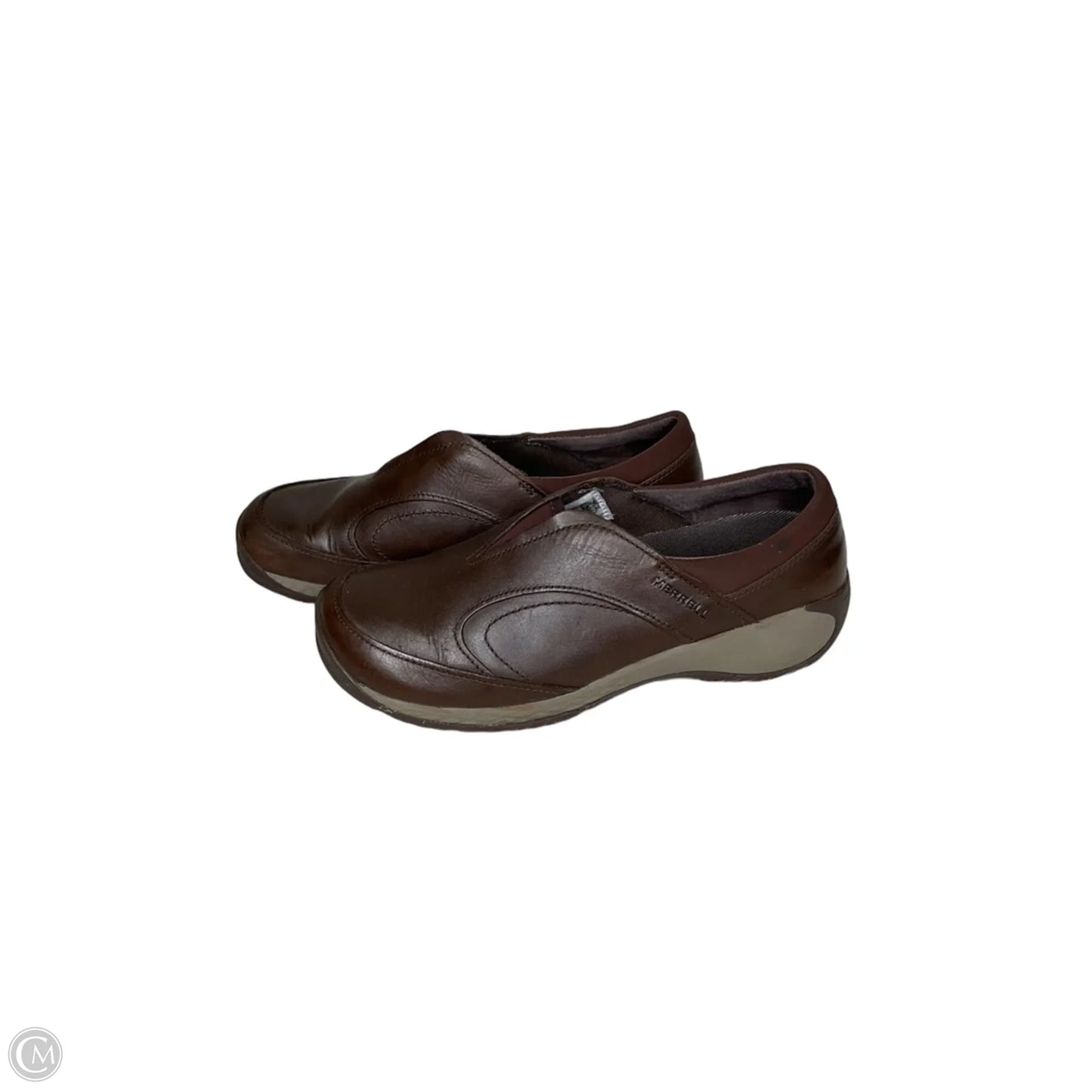 Shoes Flats By Merrell In Brown, Size: 8