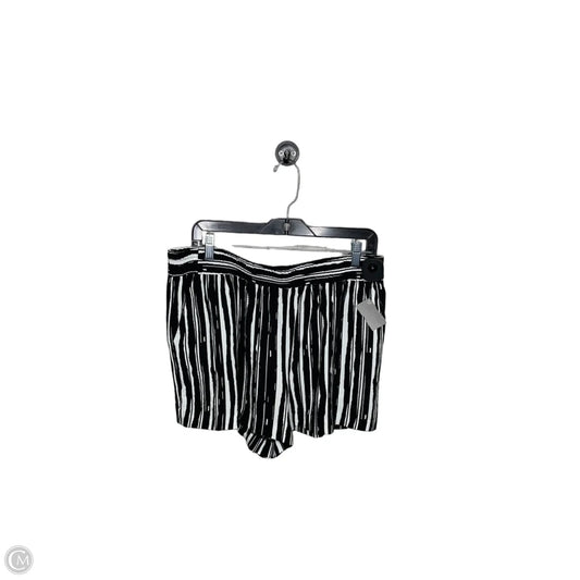 Shorts By Apt 9 In Black & White, Size: L