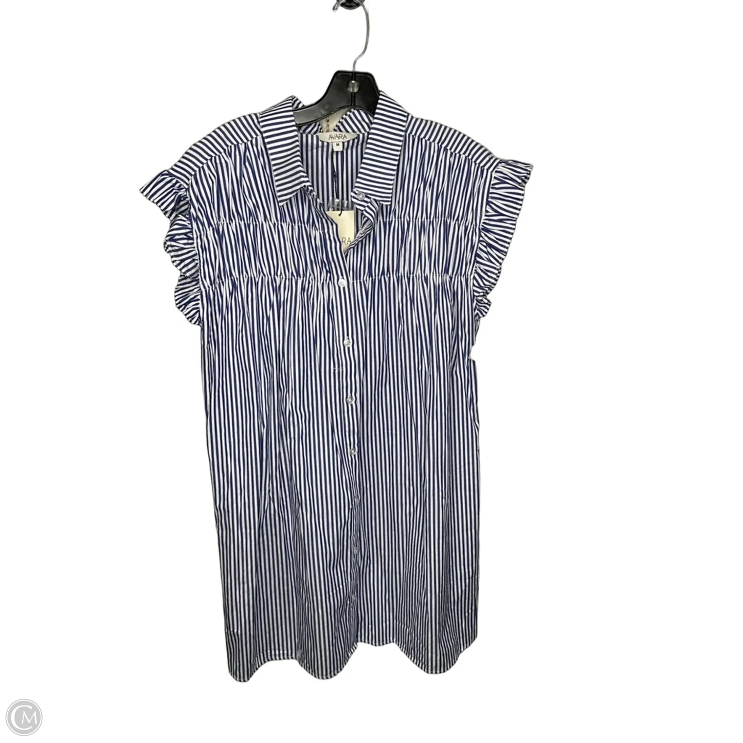Dress Casual Short By Clothes Mentor In Striped Pattern, Size: M