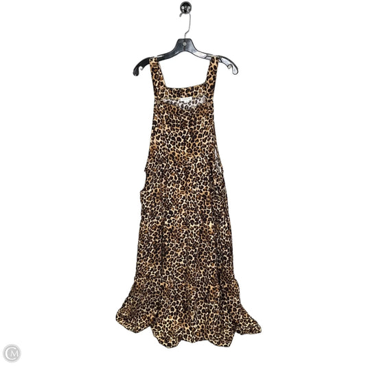 Dress Casual Short By Chicsoul In Animal Print, Size: 1x