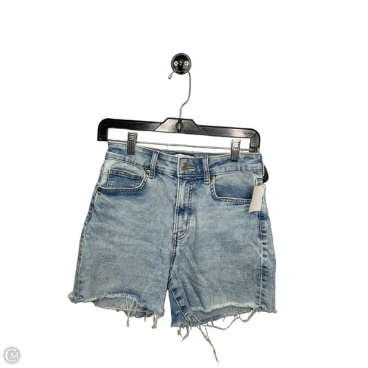 Shorts By H&m In Blue Denim, Size: 6