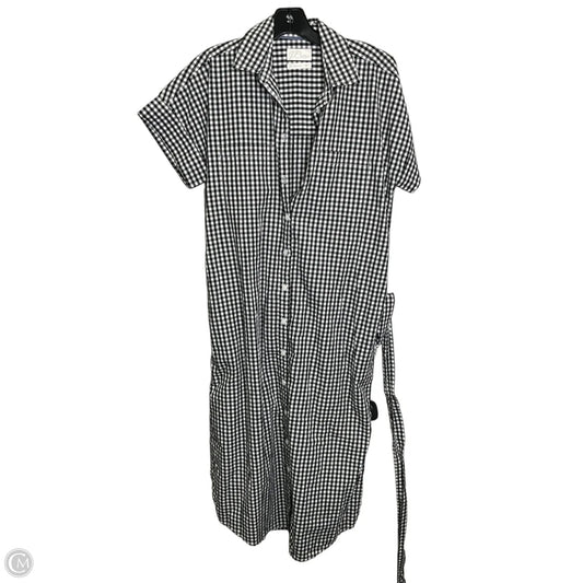 Dress Casual Midi By J. Crew In Checkered Pattern, Size: Xs