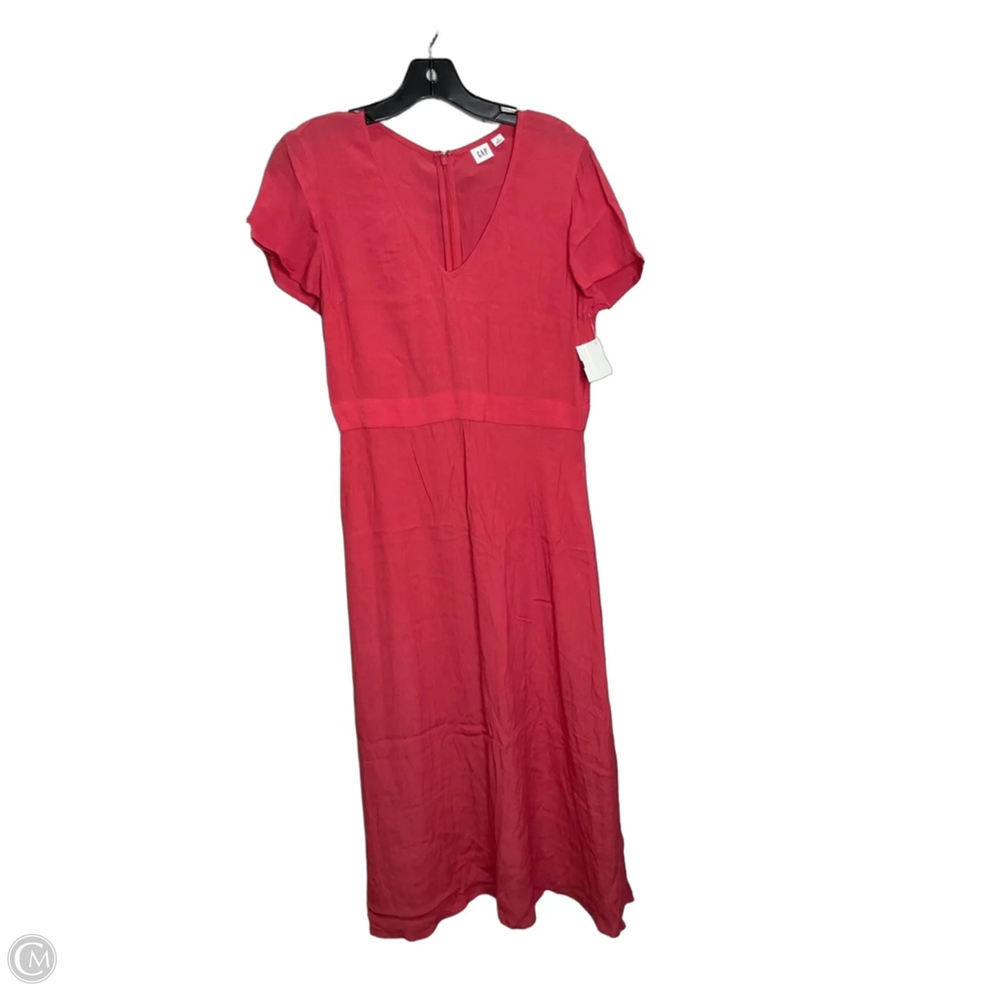 Dress Casual Midi By Gap In Pink, Size: M