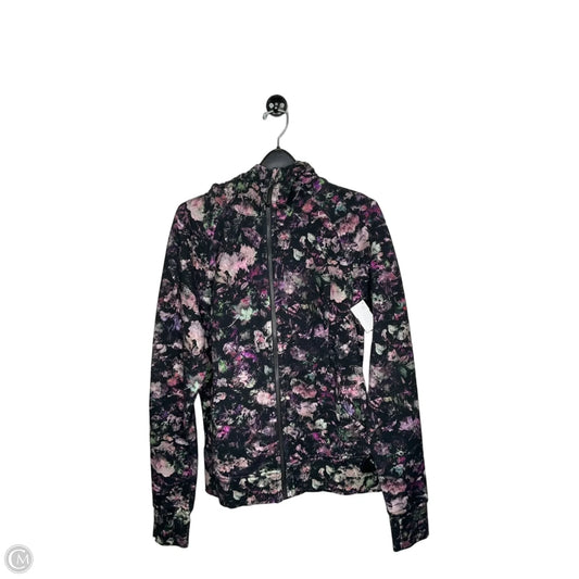 Athletic Jacket By Lululemon In Multi-colored, Size: 12