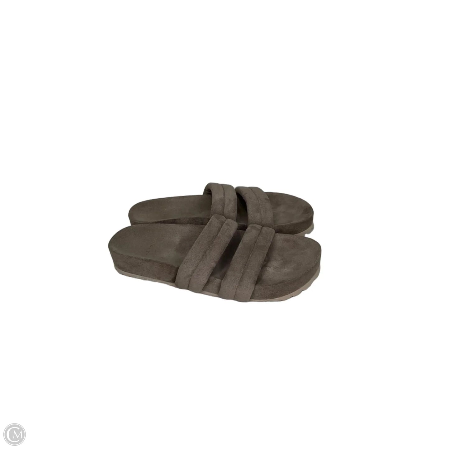 Sandals Flats By Varley In Brown, Size: 8
