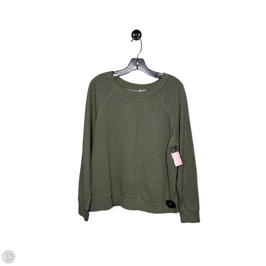 Top Long Sleeve By Divided In Green, Size: L