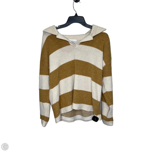 Top 3/4 Sleeve By Zenana In Striped Pattern, Size: M