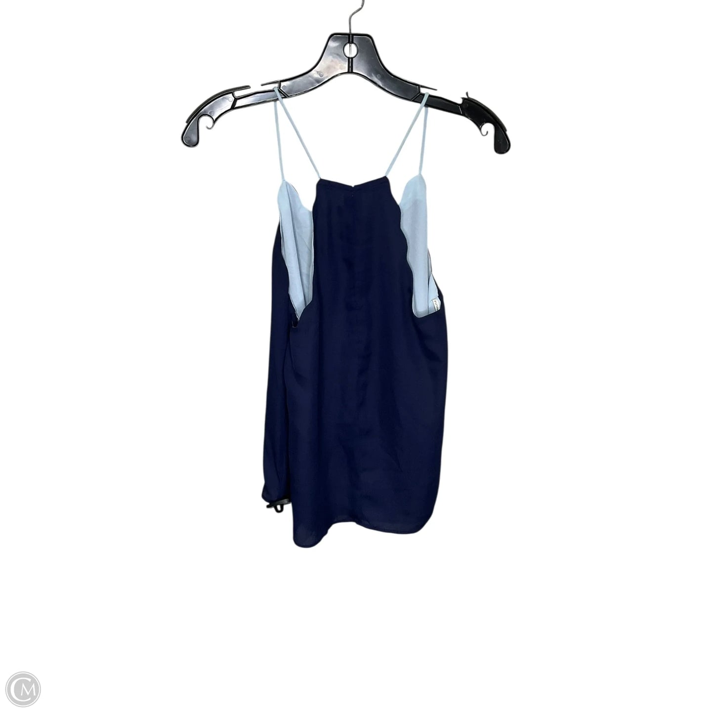 Top Sleeveless By Papaya In Navy, Size: S